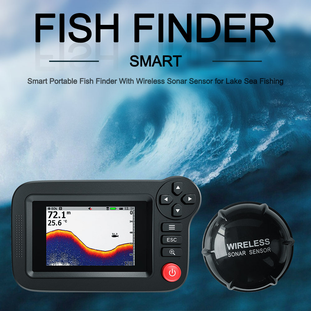 Smart Fish Finder - Portable F – обзор и цена Fish Finder Transducer