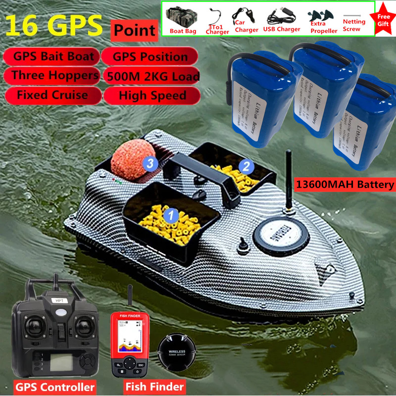 16PCS Point GPS Nesting Bait B – обзор и цена Fish Finder Gps