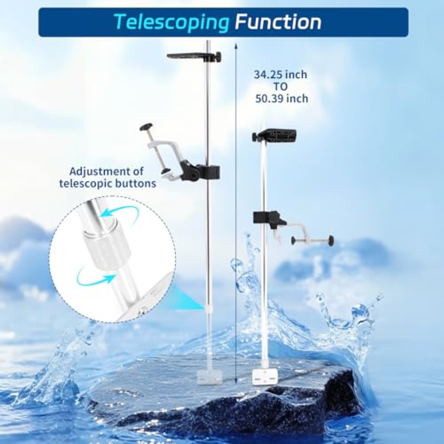 Telescopic Portable Fish Finde – обзор и цена Fish Finder Mount