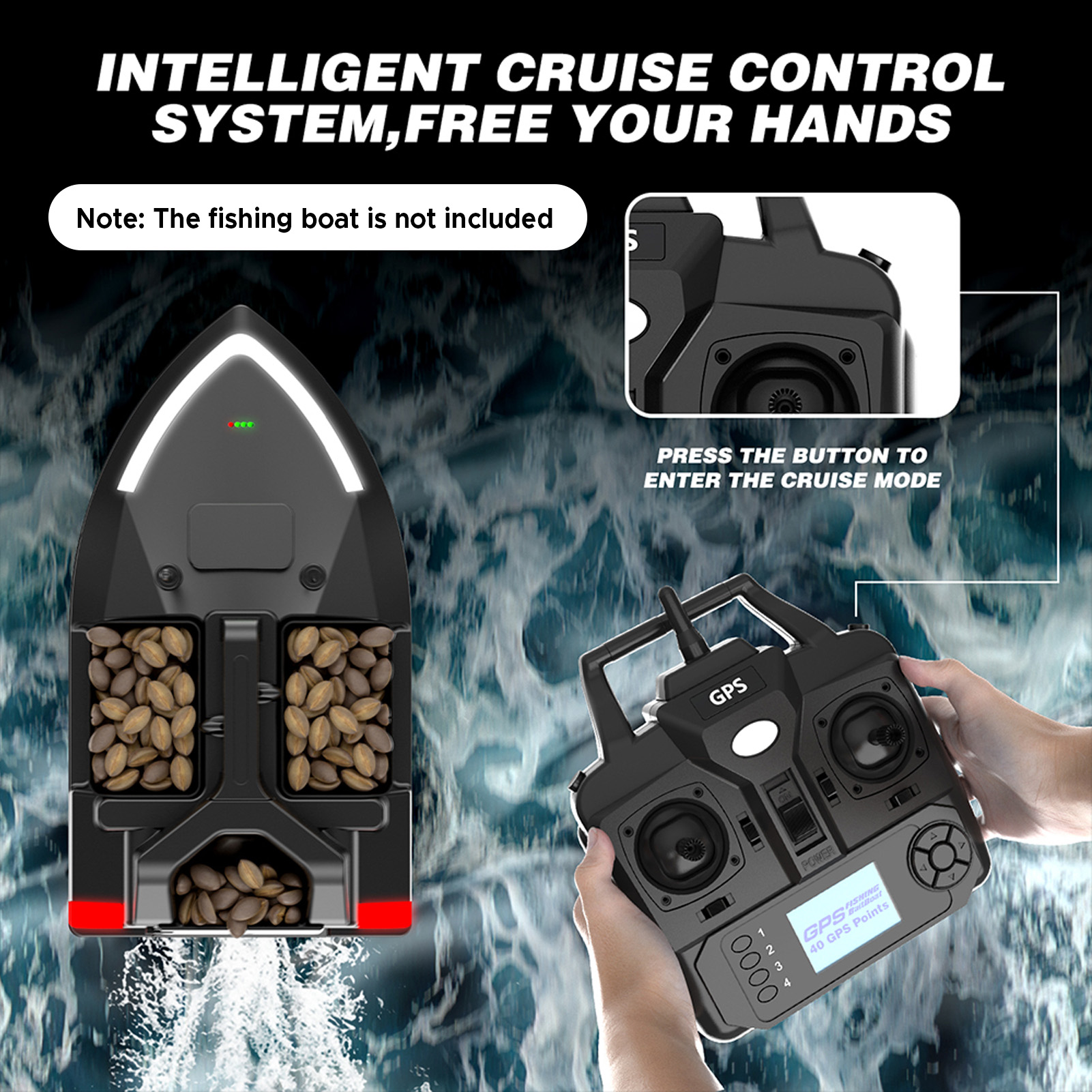 Remote Control for V020 GPS Fi – обзор и цена Fishing Gps