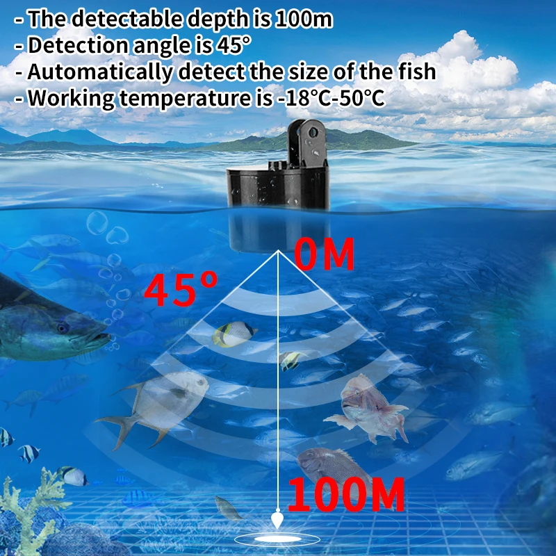 Alarm 100M Portable Sonar Fish – обзор и цена Fish Finder Cable