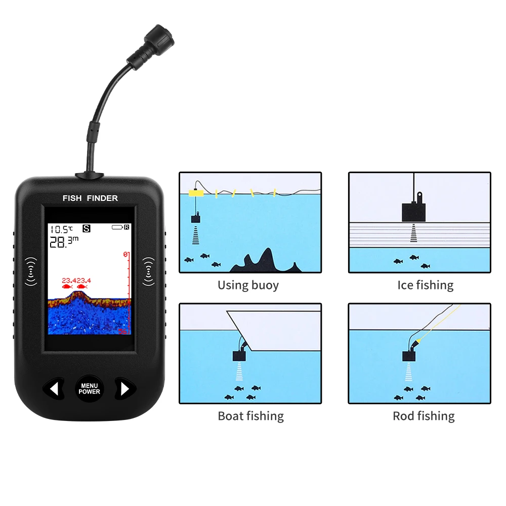 Alarm 100M Portable Sonar Fish – обзор и цена Fish Finder Cable