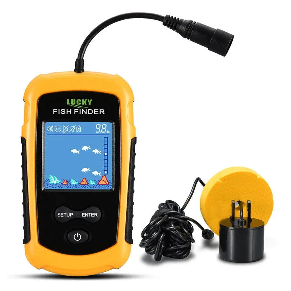 Lucky LCD Color Screen Portabl – обзор и цена Fish Finder Cable
