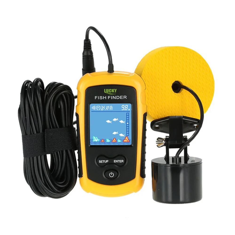 Lucky LCD Color Screen Portabl – обзор и цена Fish Finder Cable