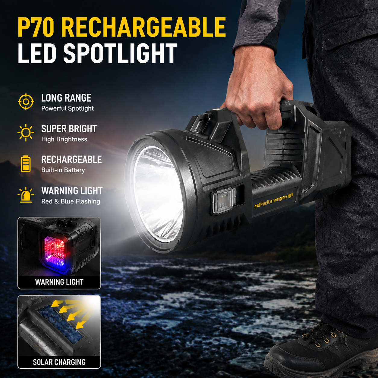 Super Bright Flashlight Led Po – обзор и цена Fishing Light