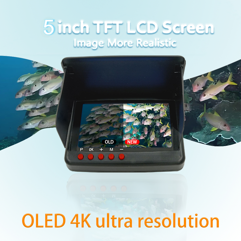 YS5A 5 Inch DVR 4K Resolution  – обзор и цена Fishing Camera