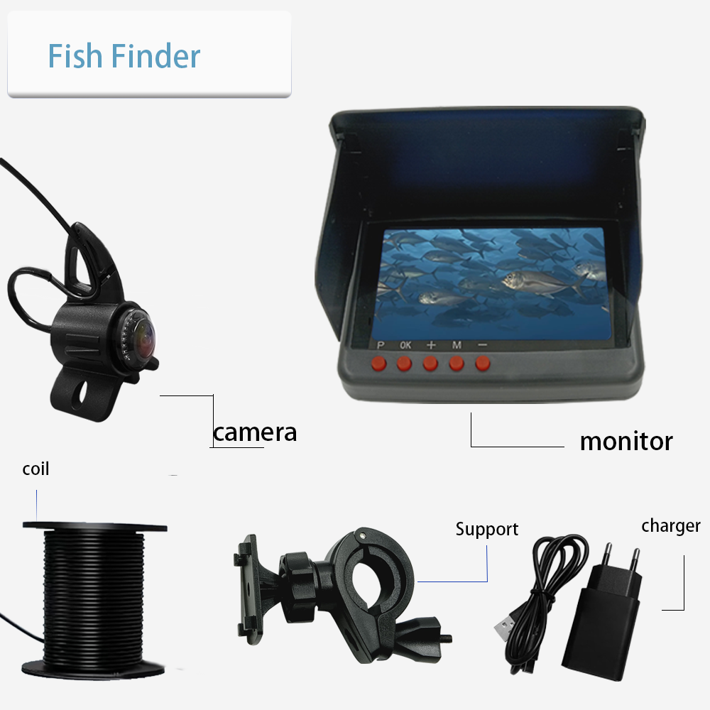 YS5A 5 Inch DVR 4K Resolution  – обзор и цена Fishing Camera