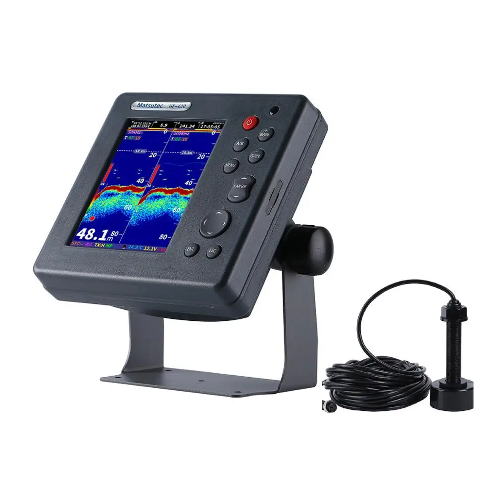 Matsutec HF-620 MARINE COLOR E – обзор и цена Fish Finder Charger