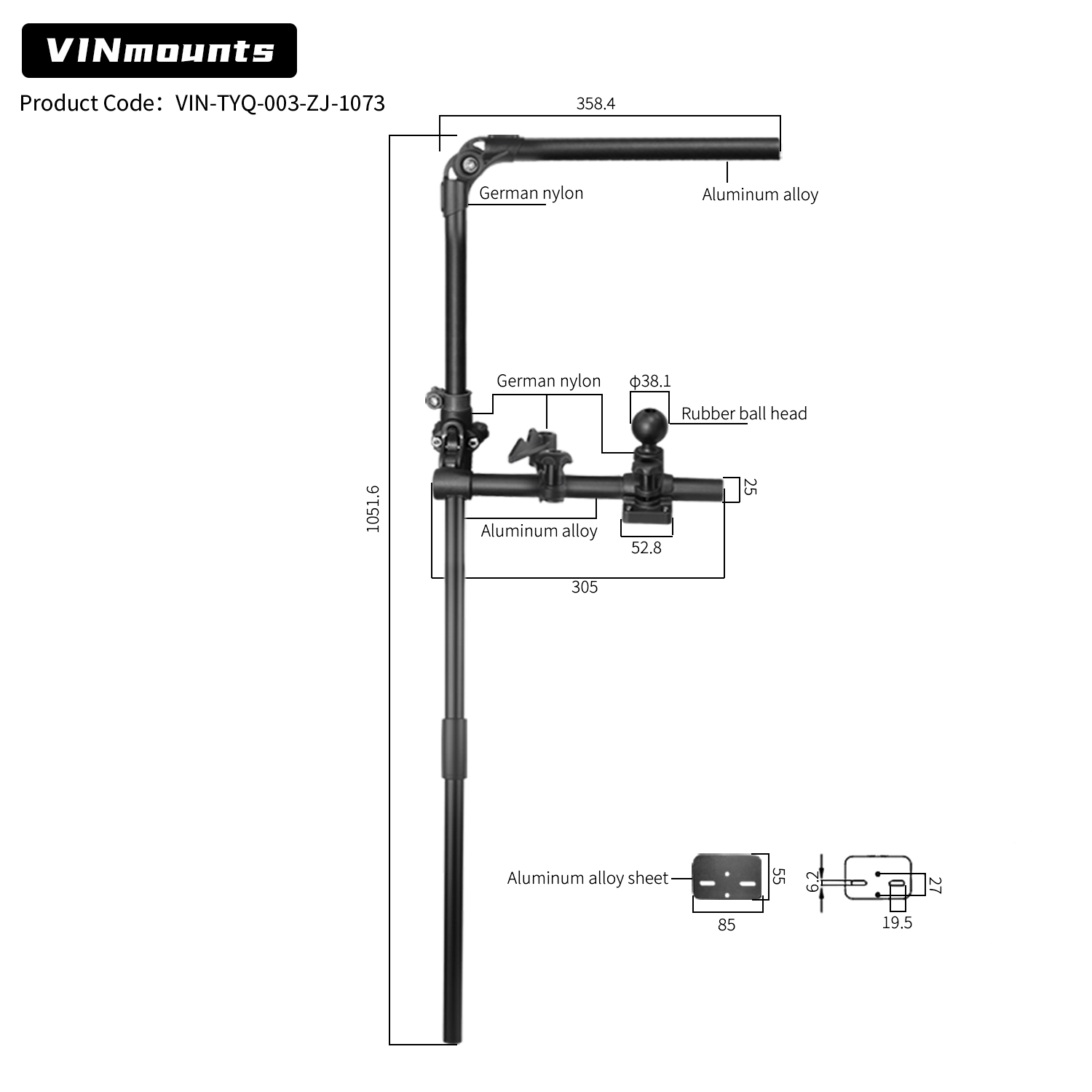 VINmountsLivescope Fish Finder – обзор и цена Fish Finder Mount