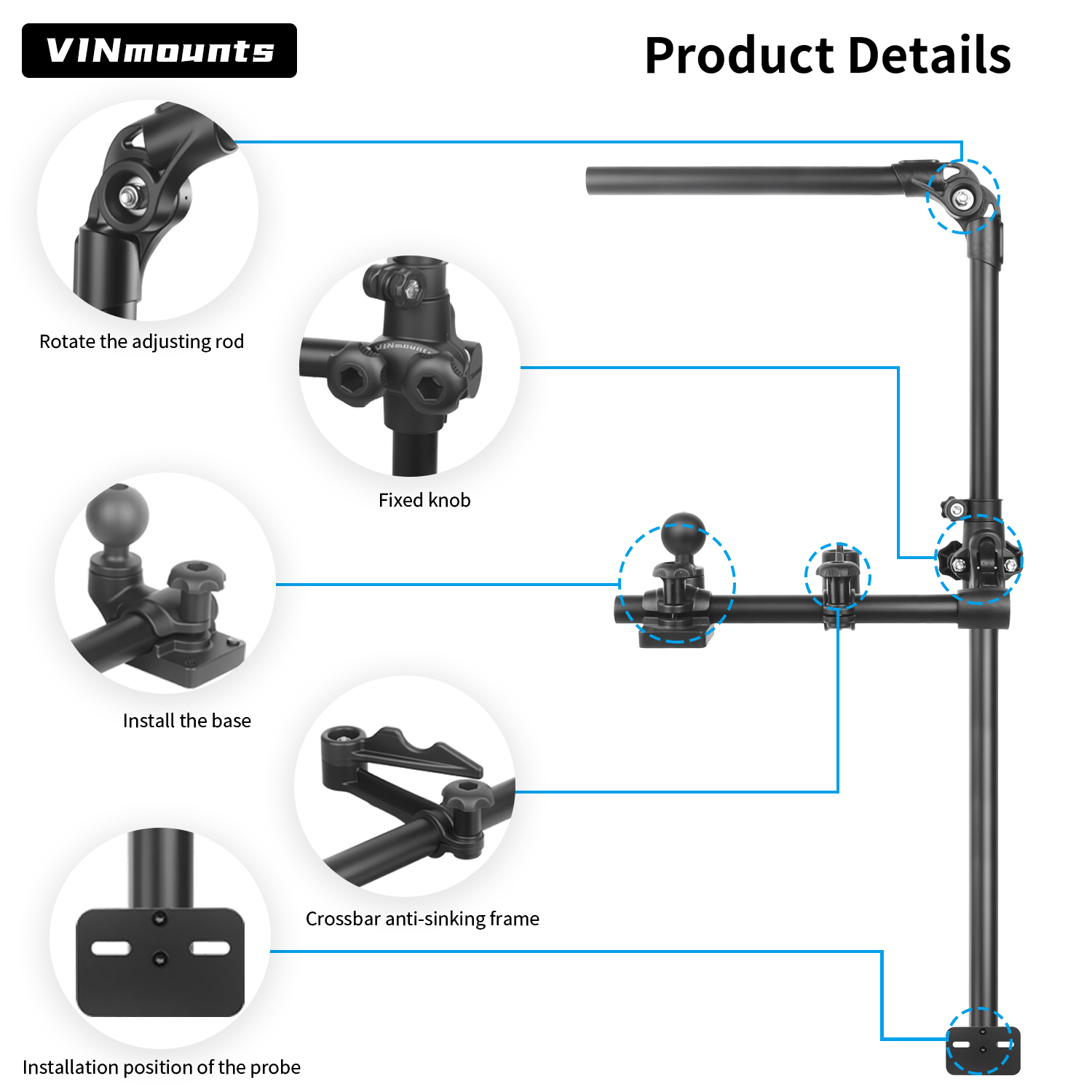 VINmountsLivescope Fish Finder – обзор и цена Fish Finder Mount