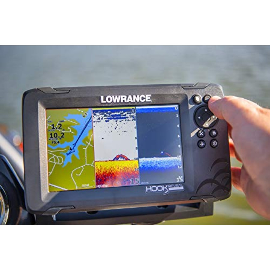 HOOK Reveal 5 SplitShot - 5-in – обзор и цена Fish Finder Transducer