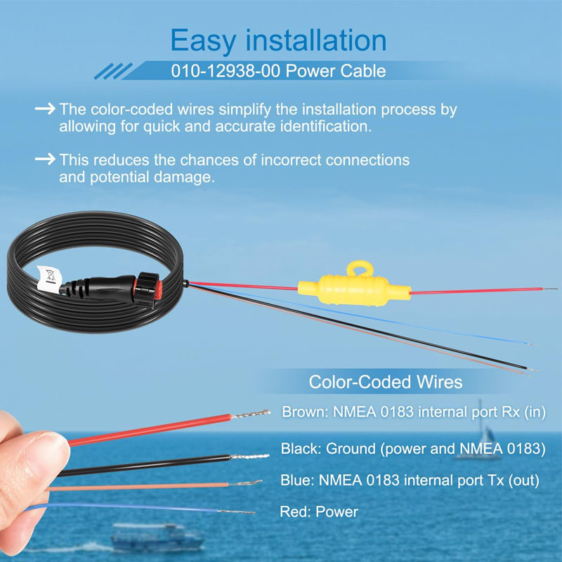 010-12938-00 Boat Power Cable  – обзор и цена Fish Finder Cable