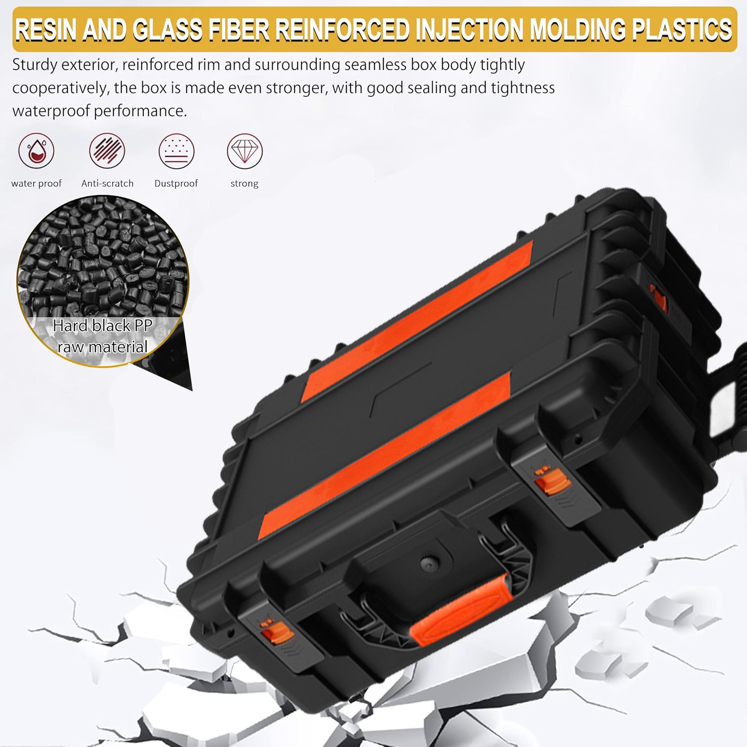 Pre Cut Foam Hard Case Waterpr – обзор и цена Fish Finder Case