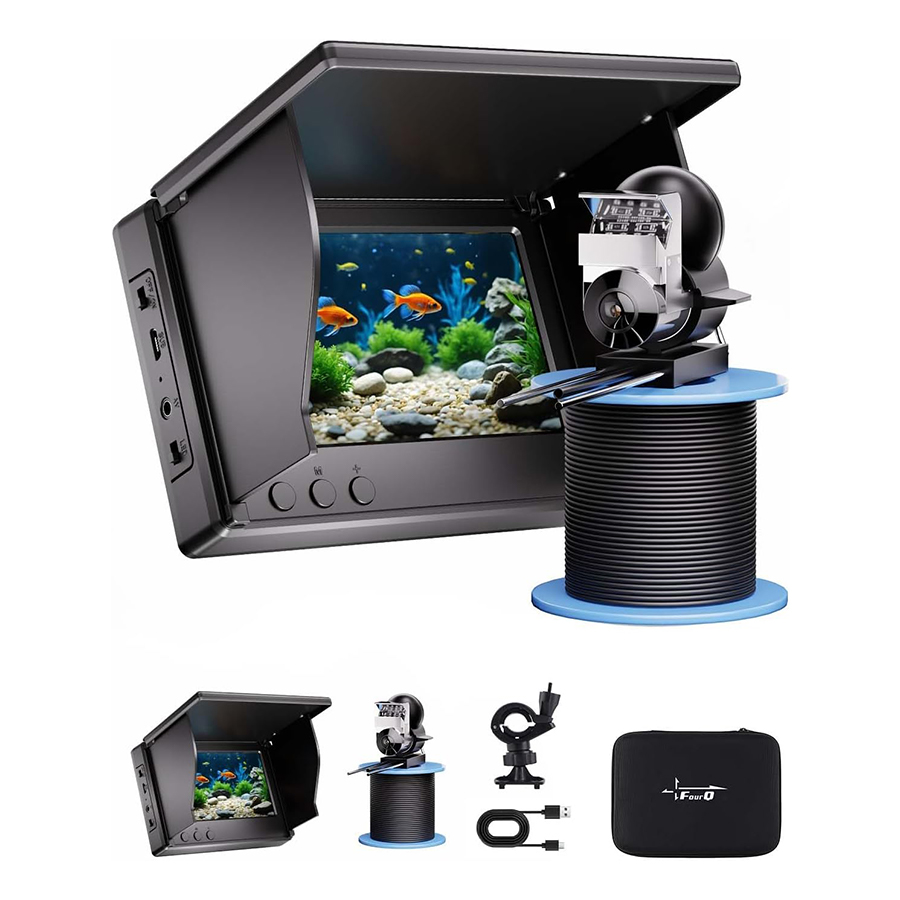 FOURQ Handheld 1080P 4.3'' LCD – обзор и цена Fishing Depth Finder
