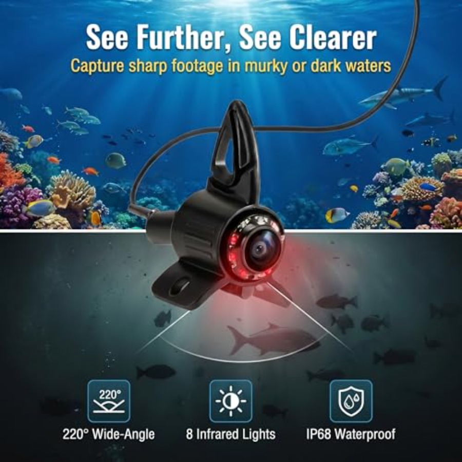 Underwater Fishing Finder Came – обзор и цена Fishing Camera