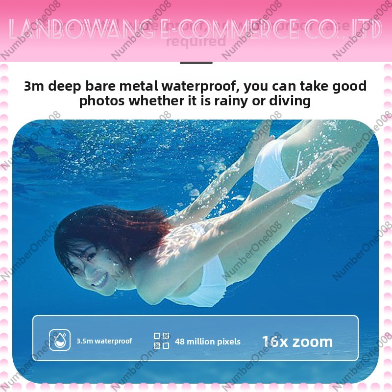 Dual Screen Waterproof Action  – обзор и цена Underwater Camera