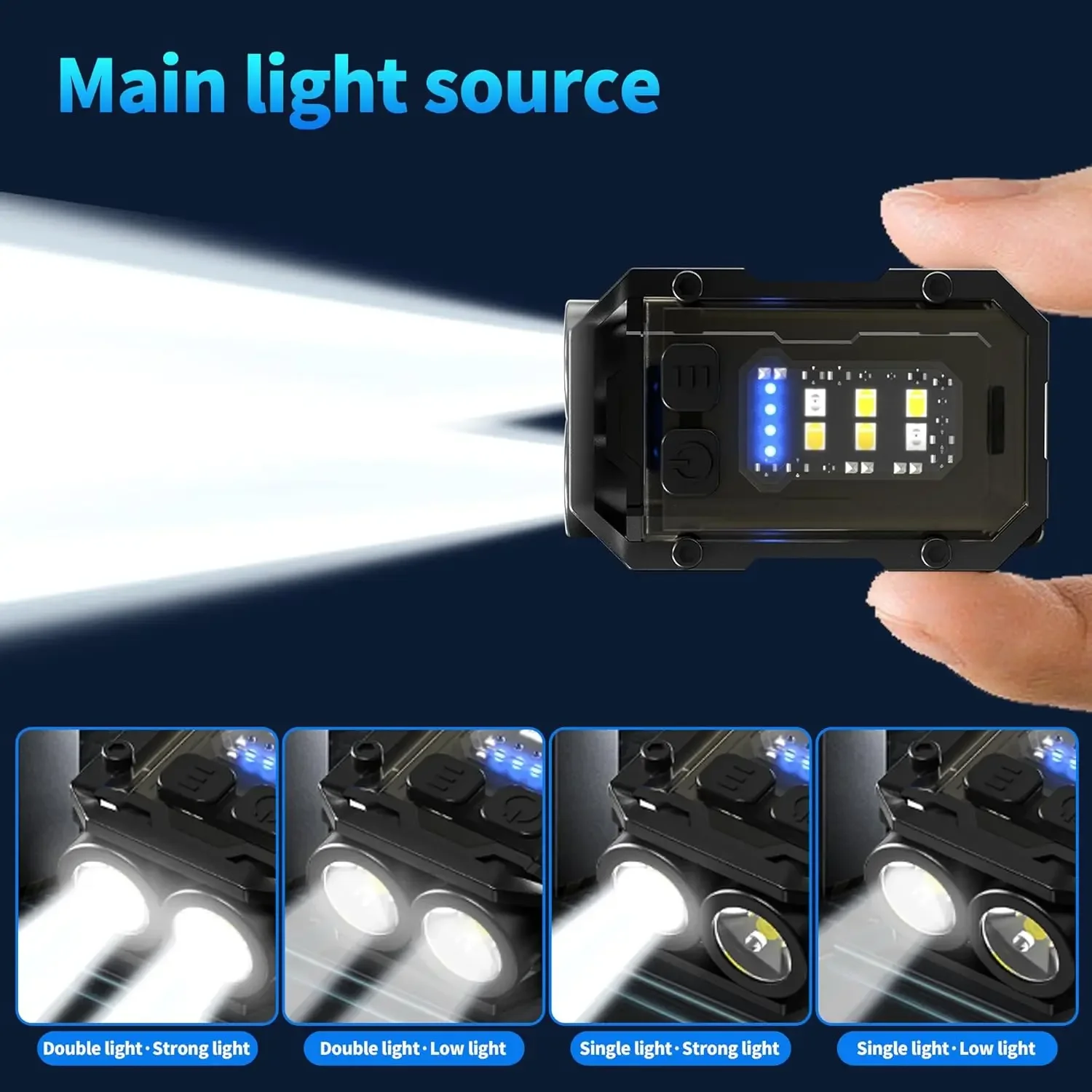 Mini COB Keychain Flashlight,C – обзор и цена Fishing Light