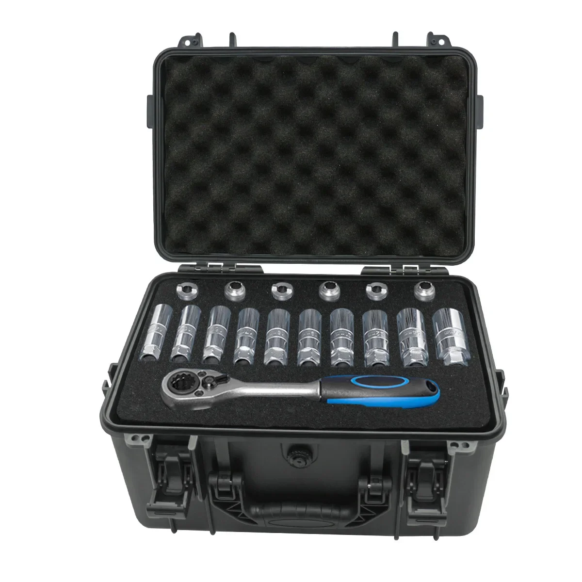 1 portable toolbox with pre cu – обзор и цена Fish Finder Case