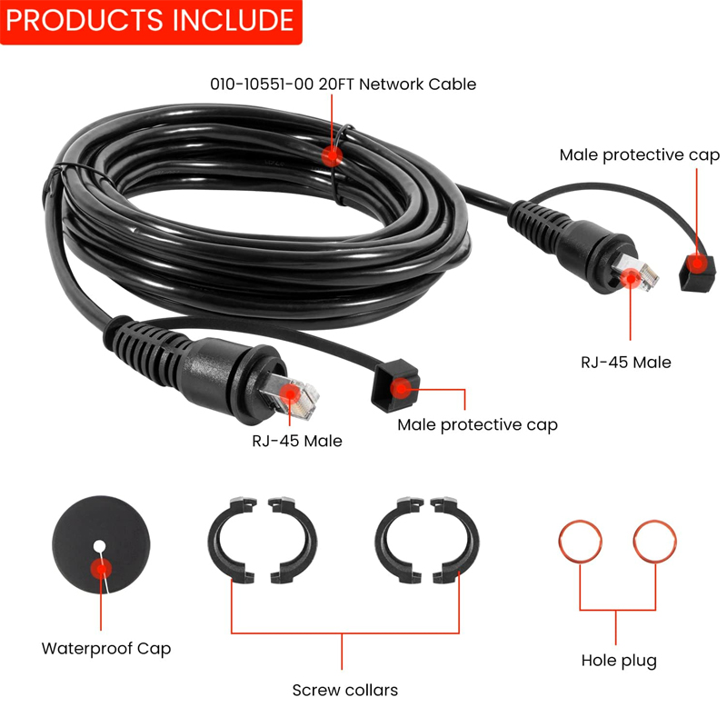 010-10551-00 Marine Network Ca – обзор и цена Fish Finder Cable